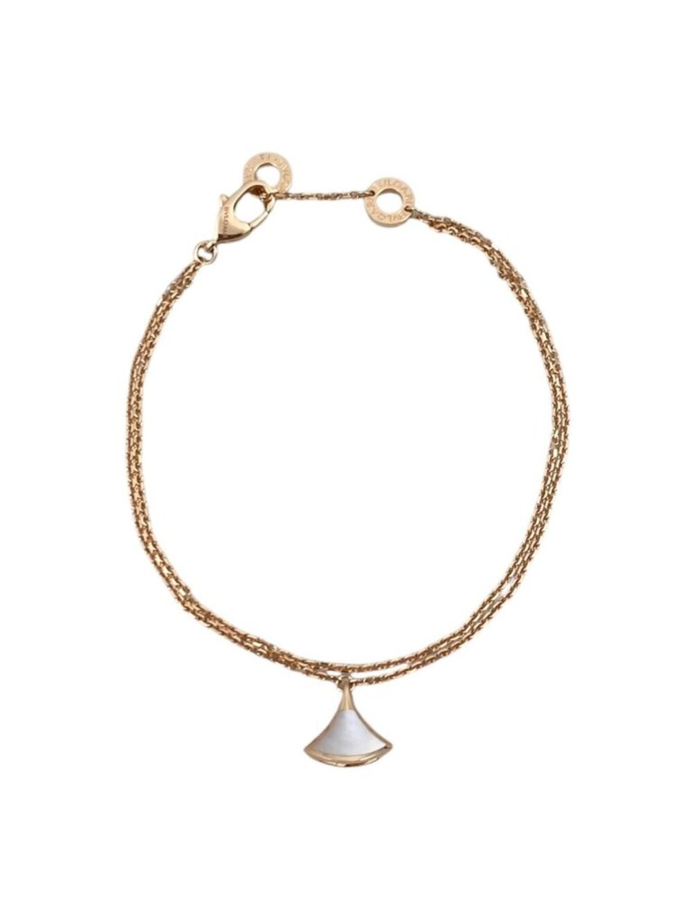 Bvlgari Bracelet Diva's Dream SM 18k Gold Rose Mother of Pearl